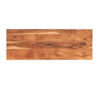vidaXL Tablero de Mesa Rectangular de Madera Maciza de Acacia 140x60x2,5 cm, Superficie para Mesa de Centro