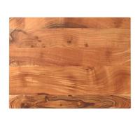 vidaXL Tablero de Mesa Rectangular de Madera Maciza de Acacia 80x50x3,8 cm, Superficie para Mesa de Centro