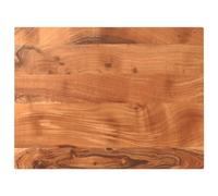vidaXL Tablero de Mesa Rectangular de Madera Maciza de Acacia 80x60x2,5 cm, Superficie para Mesa de Centro