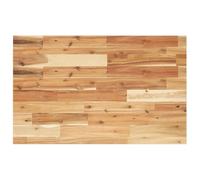 vidaXL Tablero de Mesa Rectangular Madera Maciza Acacia 100x50x2 cm