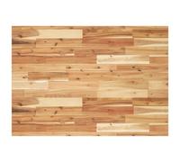 vidaXL Tablero de Mesa Rectangular Madera Maciza Acacia 80x70x2 cm