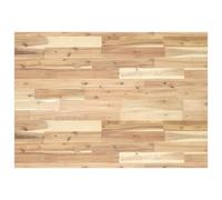 vidaXL Tablero de Mesa Rectangular Madera Maciza Acacia 80x70x2 cm