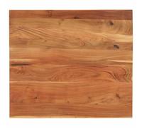 vidaXL Tablero de mesa rectangular madera maciza acacia 90x80x3,8 cm, superficie de mesa, tablero de mesa de madera, tablero de mesa de centro