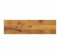 vidaXL Tablero de Mesa Rectangular Madera Maciza Mango 100x30x3,8 cm