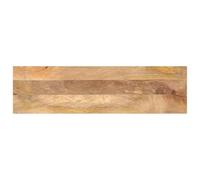 vidaXL Tablero de Mesa Rectangular Madera Maciza Mango 100x40x3,8 cm