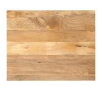 vidaXL Tablero de Mesa Rectangular Madera Maciza Mango 110x80x3,8 cm