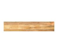 vidaXL Tablero de Mesa Rectangular Madera Maciza Mango 180x30x2,5 cm