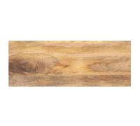 vidaXL Tablero de Mesa Rectangular Madera Maciza Mango 70x40x3,8 cm
