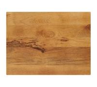 vidaXL Tablero de Mesa Rectangular Madera Maciza Mango 80x50x3,8 cm