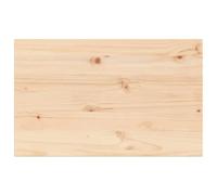vidaXL Tablero de Mesa Rectangular Madera Maciza Pino 80x50x1,7 cm, Superficie de Mesa, Tablero de Mesa de Madera, Tablero de Mesa de Comedor