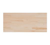 vidaXL Tablero de mesa rectangular madera maciza de pino 90x40x2,5 cm