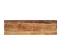 vidaXL Tablero de Mesa Rectangular Madera Mango Rugosa 120x30x2,5 cm, Superficie de Mesa, Tablero de Mesa de Madera, Tablero de Mesa de Centro