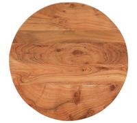 vidaXL Tablero de Mesa Redondo Madera Maciza de Acacia Ø50x2,5 cm