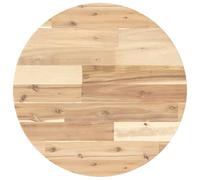 vidaXL Tablero de Mesa Redondo Madera Maciza de Acacia Ø50x2 cm