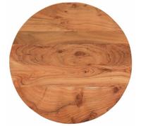 vidaXL Tablero de Mesa Redondo Madera Maciza de Acacia Ø50x3,8 cm