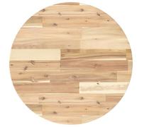 vidaXL Tablero de Mesa Redondo Madera Maciza de Acacia Ø60x2 cm