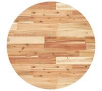 vidaXL Tablero de Mesa Redondo Madera Maciza de Acacia Ø70x2 cm, Tablero de Mesa de Repuesto, Tablero de Mesa Redondo, Tablero de Mesa Auxiliar