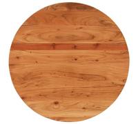 vidaXL Tablero de Mesa Redondo Madera Maciza de Acacia Ø70x3,8 cm