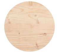 vidaXL Tablero de Mesa Redondo Madera Maciza de Pino Ø30x3 cm, Tablero de Mesa de Madera, Tablero de Mesa de Comedor, Tablero de Repuesto