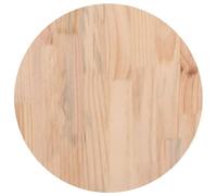 vidaXL Tablero de Mesa Redondo Madera Maciza de Pino Ø40x3 cm, Tablero de Mesa de Madera, Tablero de Mesa de Comedor, Tablero de Repuesto