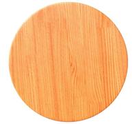 vidaXL Tablero de Mesa Redondo Madera Maciza de Pino marrón Ø30x2,5 cm