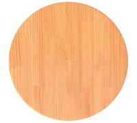 vidaXL Tablero de Mesa Redondo Madera Maciza de Pino marrón Ø40x2,5 cm, Tablero de Mesa de Repuesto, Tablero de Mesa de Madera Maciza, Tablero de Mesa Auxiliar