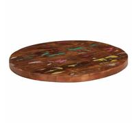 vidaXL Tablero de Mesa Redondo Madera Maciza reciclada Ø 40x1,5 cm