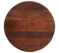 vidaXL Tablero de Mesa Redondo Madera Maciza reciclada Ø 50x3,8 cm