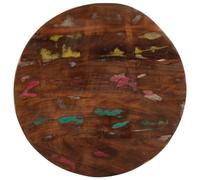 vidaXL Tablero de Mesa Redondo Madera Maciza reciclada Ø 60x3,8 cm
