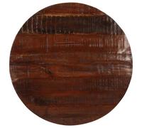 vidaXL Tablero de Mesa Redondo Madera Maciza reciclada Ø 80x2,5 cm