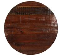 vidaXL Tablero de Mesa Redondo Madera Maciza reciclada Ø 90x3,8 cm