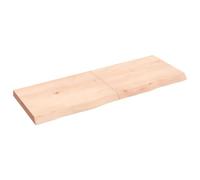 vidaXL Tablero de Mesa, Superficie de Escritorio, Tablero Repuesto de Mesa, Tablero de Estantería Comedor, Madera Maciza Roble sin Tratar