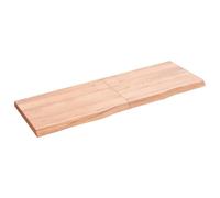 vidaXL Tablero de Mesa, Superficie de Escritorio, Tablero Repuesto de Mesa, Tablero de Estantería Comedor, Madera Maciza Roble Tratada Marrón Claro