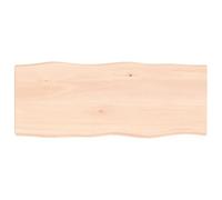 vidaXL Tablero de Mesa, Superficie de Escritorio, Tablero Repuesto de Mesa, Tablero de Estantería Comedor, Madera Maciza sin Tratar con Borde Natural