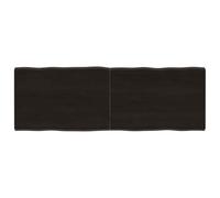 vidaXL Tablero de Mesa, Superficie de Estantería, Balda de Repuesto Reemplazo, Tablero de Bricolaje Comedor, Madera Tratada Borde Vivo Marrón