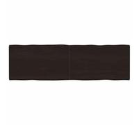 vidaXL Tablero de Mesa, Superficie de Estantería, Balda de Repuesto Reemplazo, Tablero de Bricolaje Comedor, Madera Tratada Borde Vivo Marrón