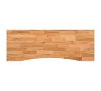 vidaXL Tablero Escritorio Rectangular Madera Maciza Roble marrón Claro