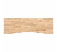 vidaXL Tablero Escritorio Rectangular Madera Maciza Roble sin Tratar
