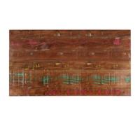 vidaXL Tablero mesa rectangular madera maciza reciclada 100x60x1,5 cm