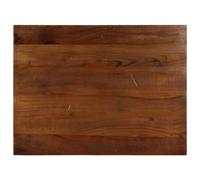 vidaXL Tablero Mesa Rectangular Madera Maciza reciclada 80x60x2,5 cm