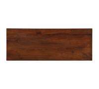 vidaXL Tablero mesa rectangular madera maciza reciclada 90x30x3,8 cm, superficie de mesa, tablero de mesa de madera, tablero de mesa de centro