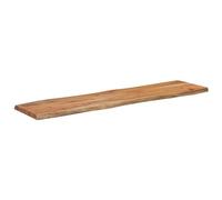 vidaXL Tablero Rectangular Madera de Acacia Borde Vivo 180x40x2,5 cm