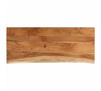 vidaXL Tablero Rectangular Madera de Acacia Borde Vivo 110x40x3,8 cm