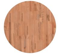 vidaXL Tablero Redondo de Madera Maciza de Haya Ø70x1,5 cm
