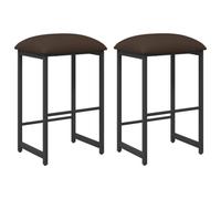 vidaXL Taburete de Bar 2 uds. Topo 40 x 32 x 64 cm