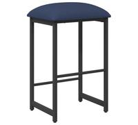 vidaXL Taburete de Bar Azul 40 x 32 x 64 cm Madera de ingeniería