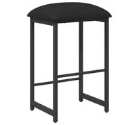 vidaXL Taburete de Bar Negro 40 x 32 x 64 cm Madera de ingeniería