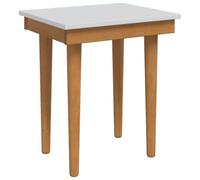 vidaXL Taburete de tocador FAUSKE Blanco 40 x 33 x 45 cm