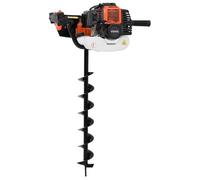 vidaXL Taladro de Tierra 72 cm con Motor de Gasolina 52 cc Naranja Ahoyador