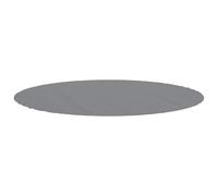 vidaXL Tapiz de Suelo Piscina geotextil de poliéster Gris Claro Ø366cm, Lona Suelo Piscina, Protector de Suelo para Piscina, Alfombra de Piscina